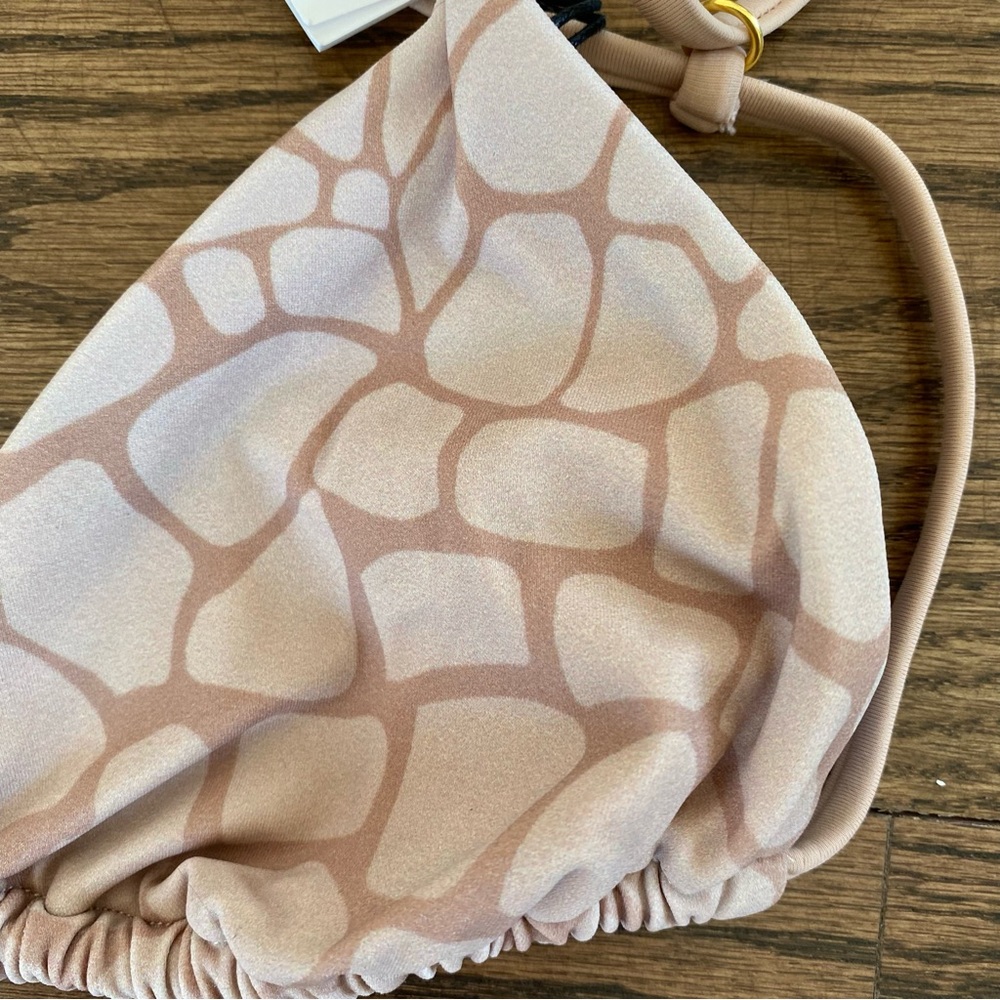 Onia Alexa Top in Nude Croc Multicolor, NWT - Picture 7 of 10